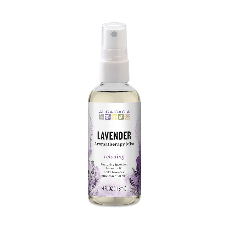 Aura Cacia Relaxing Lavender Mist 4-Pack