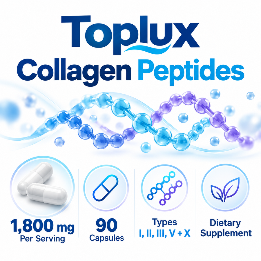 Toplux Nutrition Collagen Peptides factual product details