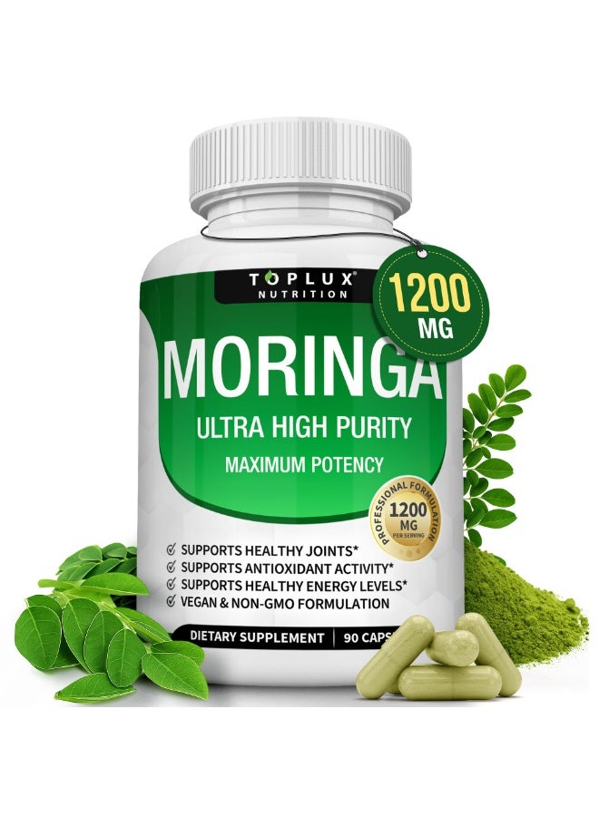 Toplux Nutrition Moringa 1,200 mg Capsules — additional product view