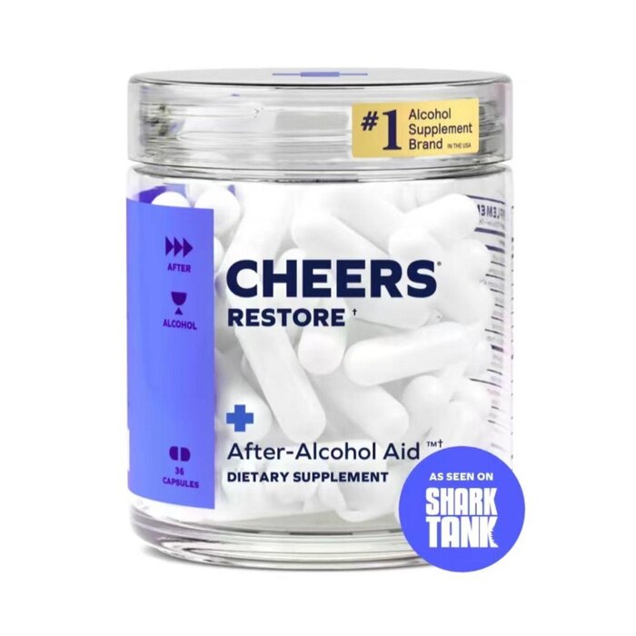 Cheers Restore After-Alcohol Aid Capsules