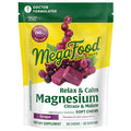 MegaFood Relax & Calm Magnesium Soft Chews, Grape – 60 Chews