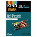 KIND Mini Dark Chocolate Nuts & Sea Salt Bars – 10 Count