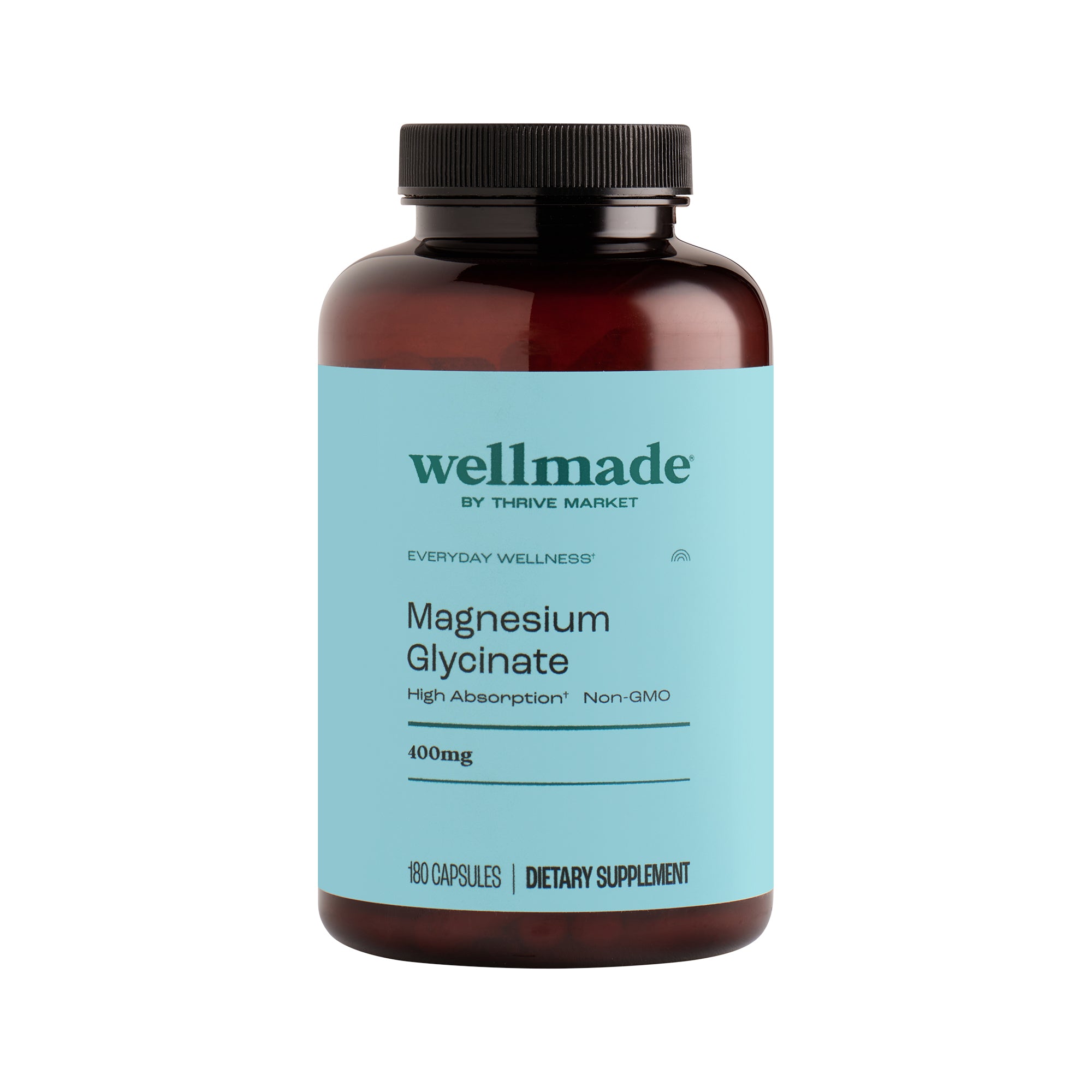 Wellmade Magnesium Glycinate – 180 Capsules