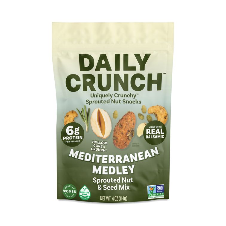 Daily Crunch Mediterranean Sprouted Nut & Seed Mix – 4 oz