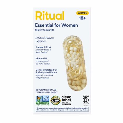 Ritual Essential for Women Multivitamin 18+ – 60 Capsules
