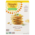 Simple Mills Organic Original Seed Flour Crackers – 4.25 oz