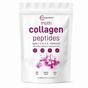 Micro Ingredients Multi Collagen Peptides Powder – 1 lb
