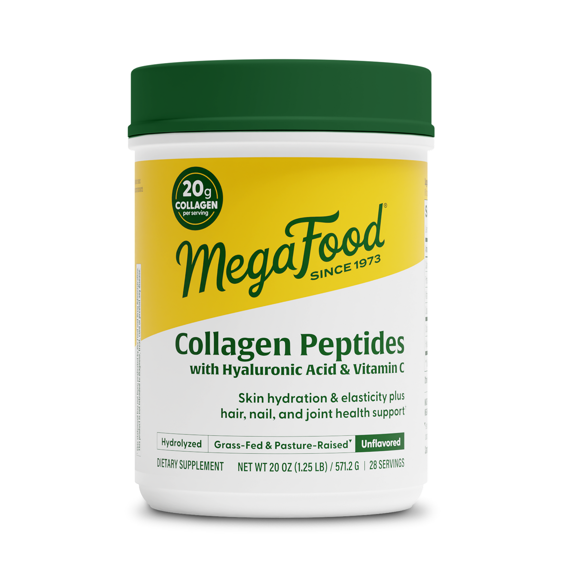 MegaFood Collagen Peptides, Unflavored – 20 oz