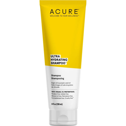 ACURE Ultra Hydrating Shampoo, Argan & Pumpkin – 8 fl oz