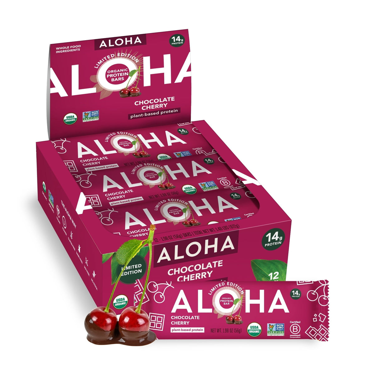 ALOHA Chocolate Cherry – 12 Count