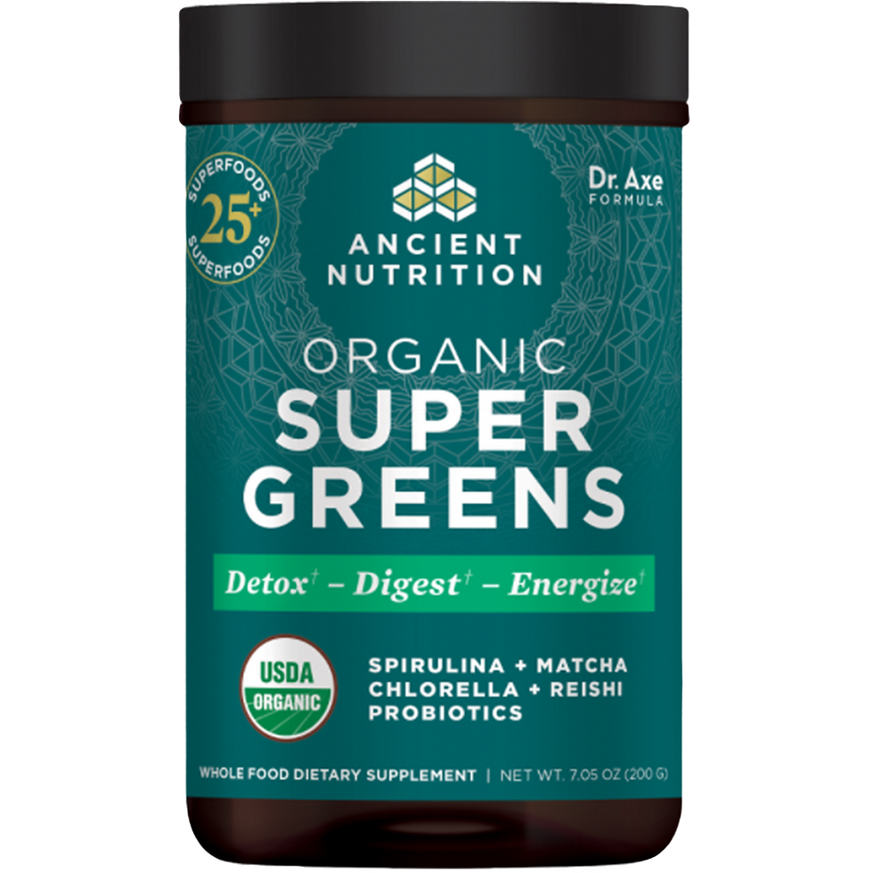 Ancient Nutrition Organic Super Greens 7.05 oz