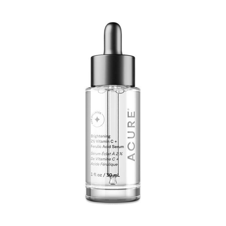 ACURE Brightening 2% Vitamin C & Ferulic Acid Serum 3-Pack