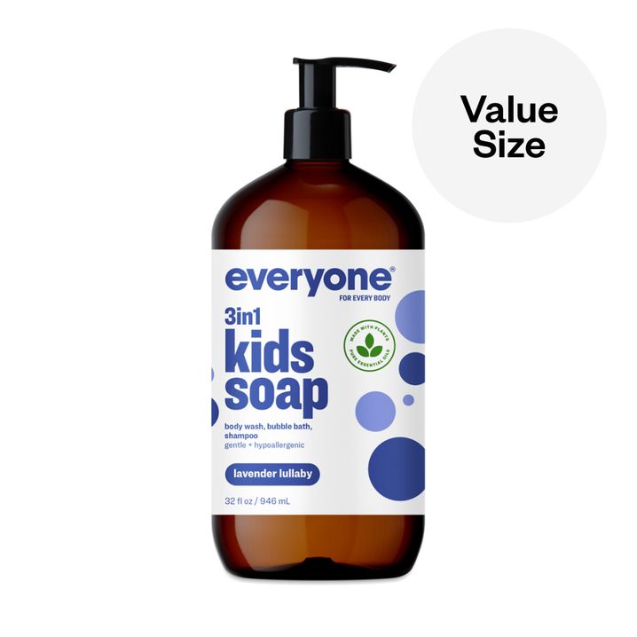 Everyone Kids Lavender Lullaby 3-in-1 Soap 3-Pack