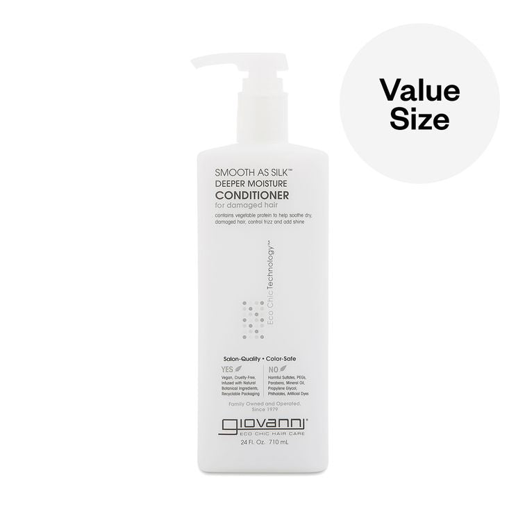 Giovanni Smooth As Silk Deep Moisture Conditioner Value Size 2-Pack