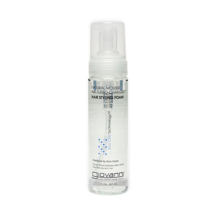 Giovanni Natural Mousse Hair Styling Foam 4-Pack