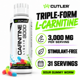 Cutler L-Carnitine 3000 benefits: stimulant-free, 31 servings