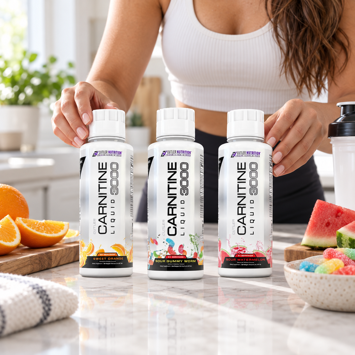 Cutler three-flavor pack in bright kitchen