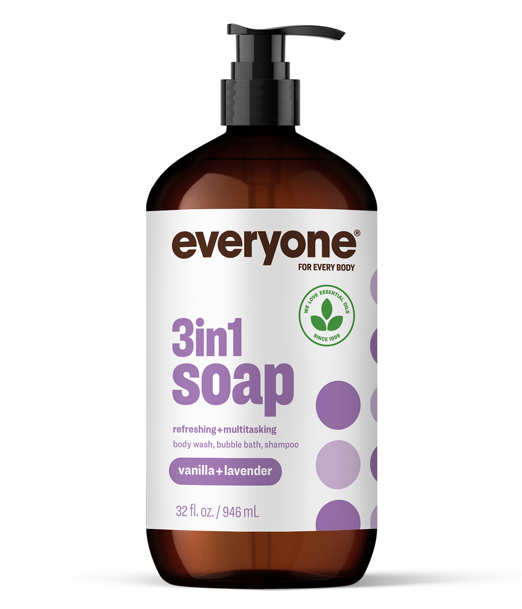 Everyone Vanilla + Lavender 3in1 Soap – 32 fl oz