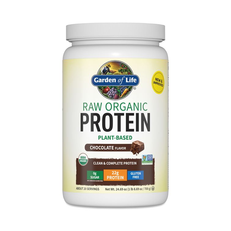 Garden of Life Raw Protein Powder, Chocolate – 24.69 oz