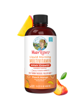 MaryRuth's Liquid Morning Multivitamin plus Hair Growth Peach Mango 15.22 fl oz