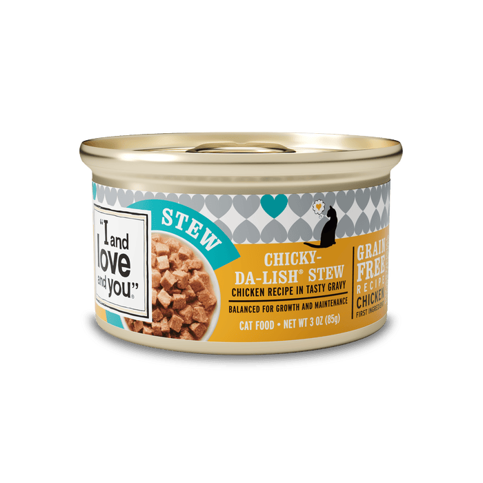 Chicken wet cat food can