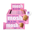 Mosh, Protein Bar, Cookie Dough Crunch, 1.52 oz, 12 Bars