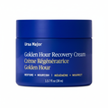 Ursa Major Golden Hour Recovery Cream full size blue jar close-up on white background