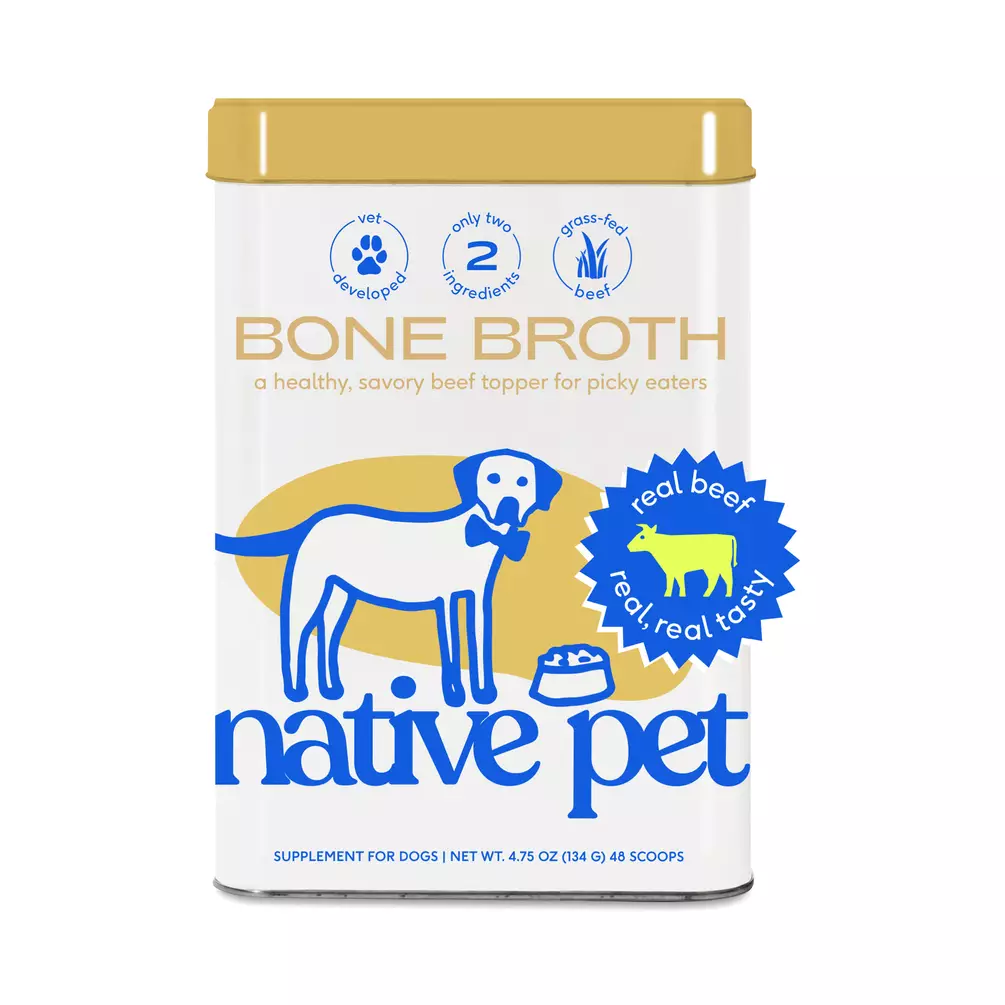 Native Pet Grass-Fed Beef Bone Broth Powder for Dogs