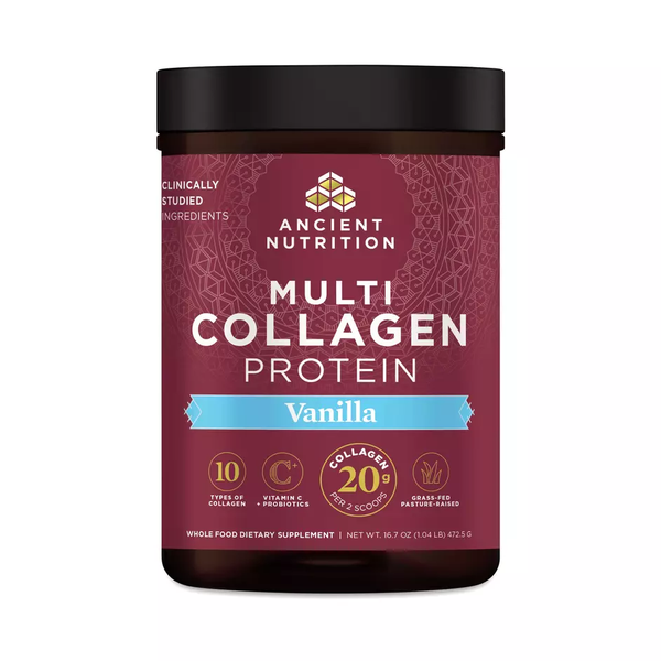 Ancient Nutrition Multi Collagen Protein Powder, Vanilla