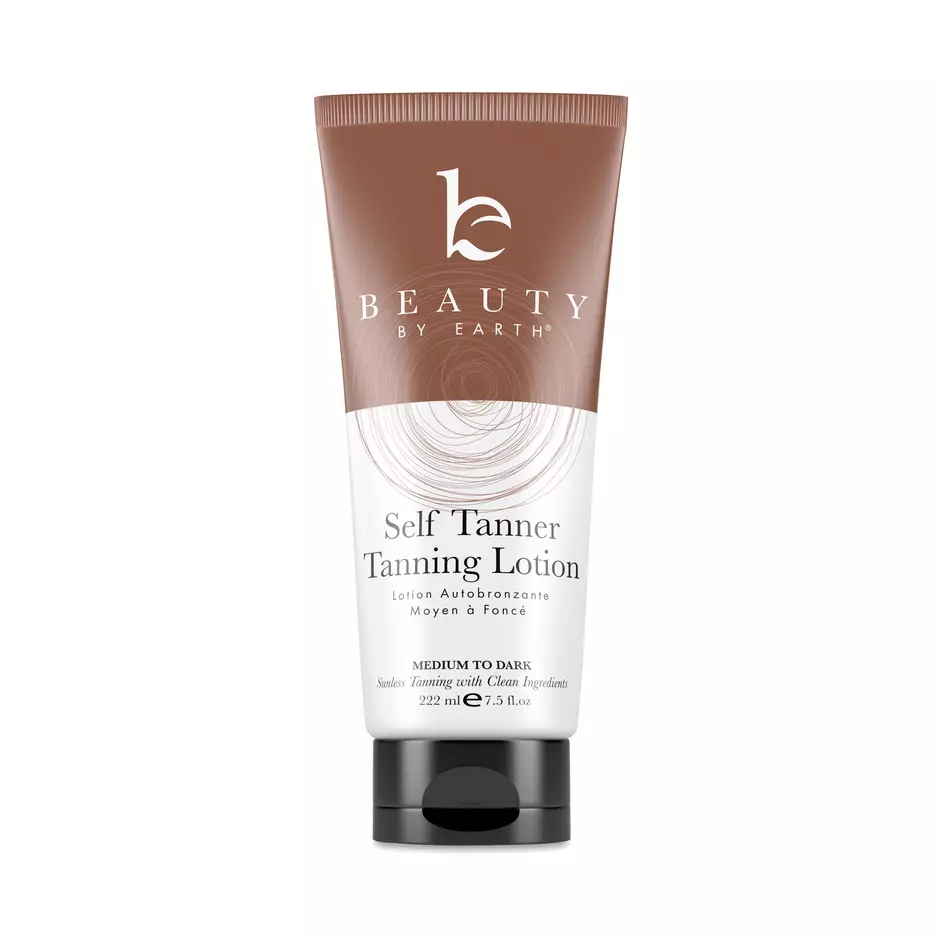 Beauty by Earth Self Tanner Body Lotion, Medium to Dark