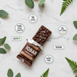 IQBAR Chocolate Sea Salt - Flat lay