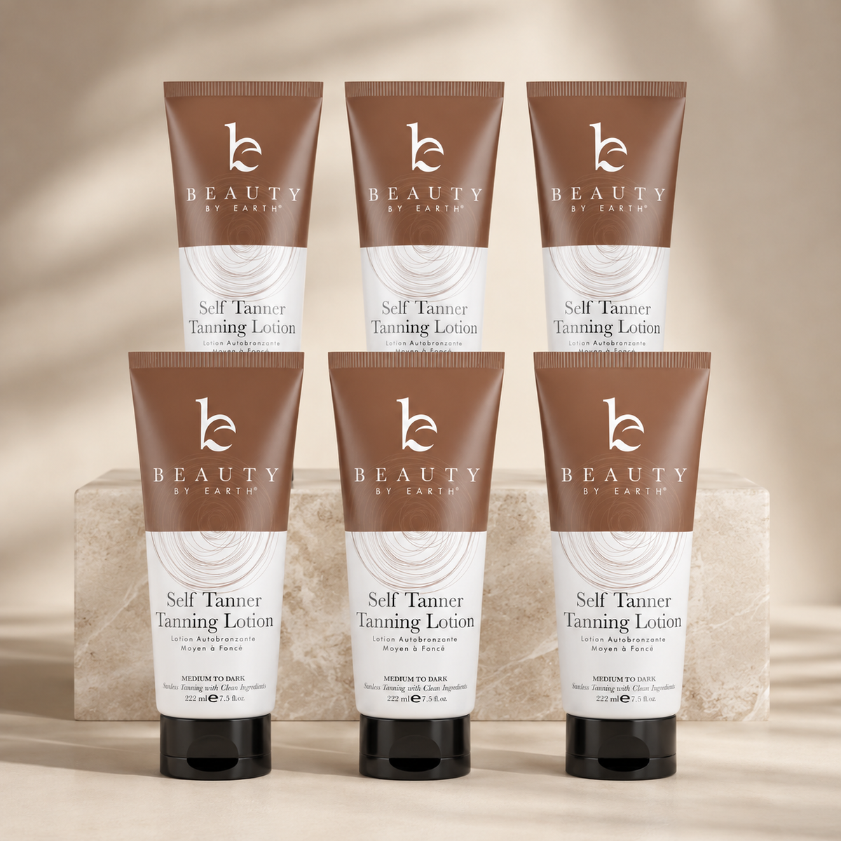 Beauty by Earth Medium to Dark six bottle pack