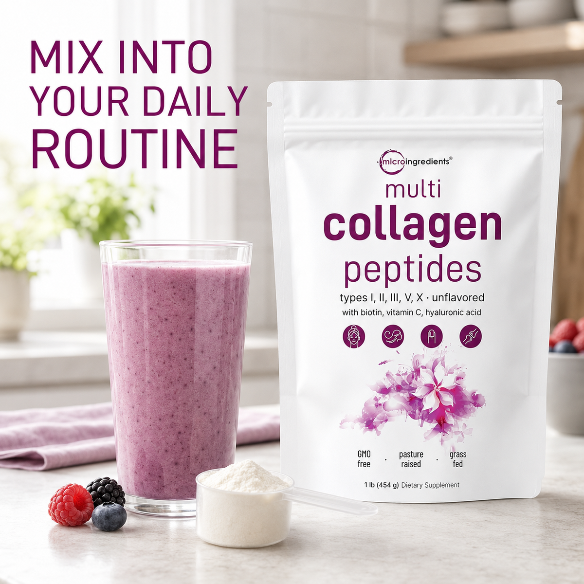 Five types of collagen formula details