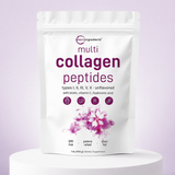 Micro Ingredients Multi Collagen Peptides Powder – 1 lb