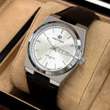 PABLO RAEZ watch dial and day-date display