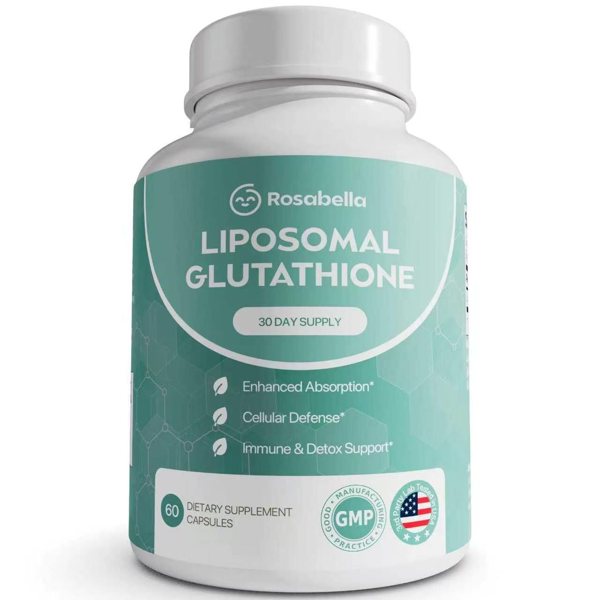 Rosabella Liposomal Glutathione, 60 capsules