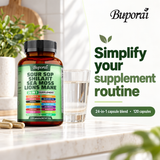 Buporai 24-in-1 capsule format for a simple supplement routine