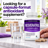 Toplux Nutrition Resveratrol Complex antioxidant supplement routine
