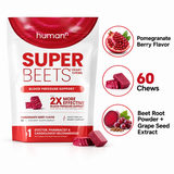 humanN SuperBeets Heart Chews package facts
