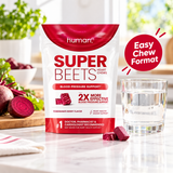humanN SuperBeets Heart Chews routine