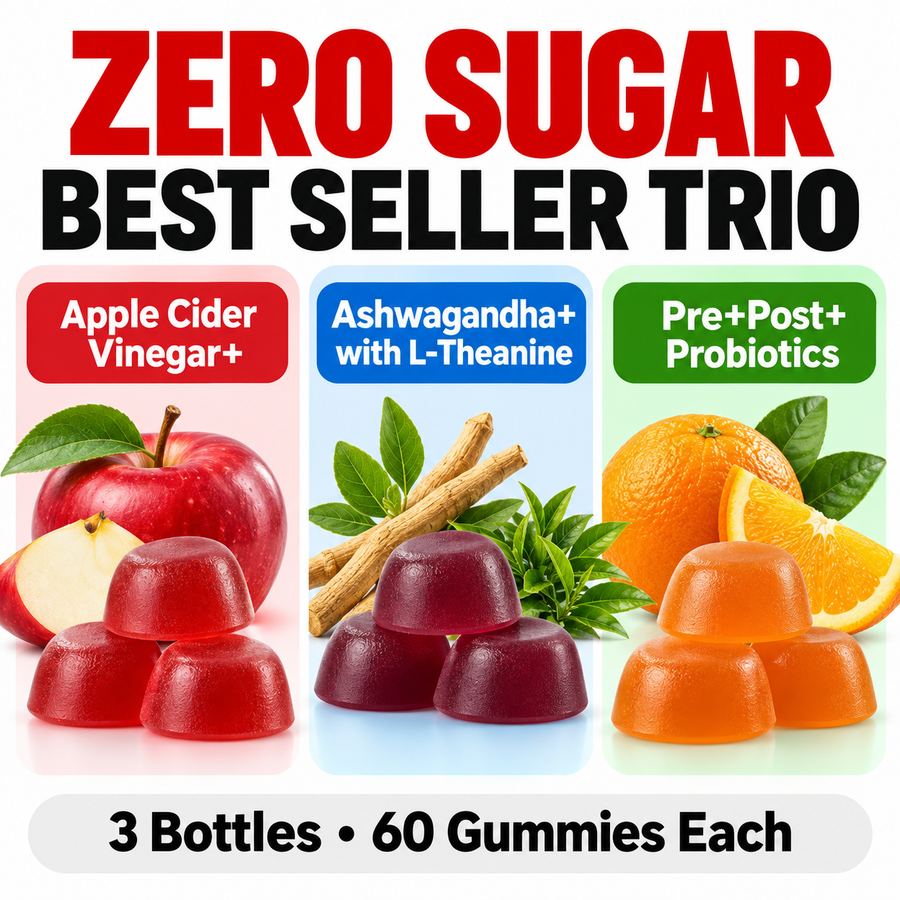 Goli Zero Sugar Trio product facts