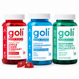 Goli Zero Sugar Best Seller Trio three bottles