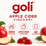 Goli Apple Cider Vinegar+ Gummies product facts