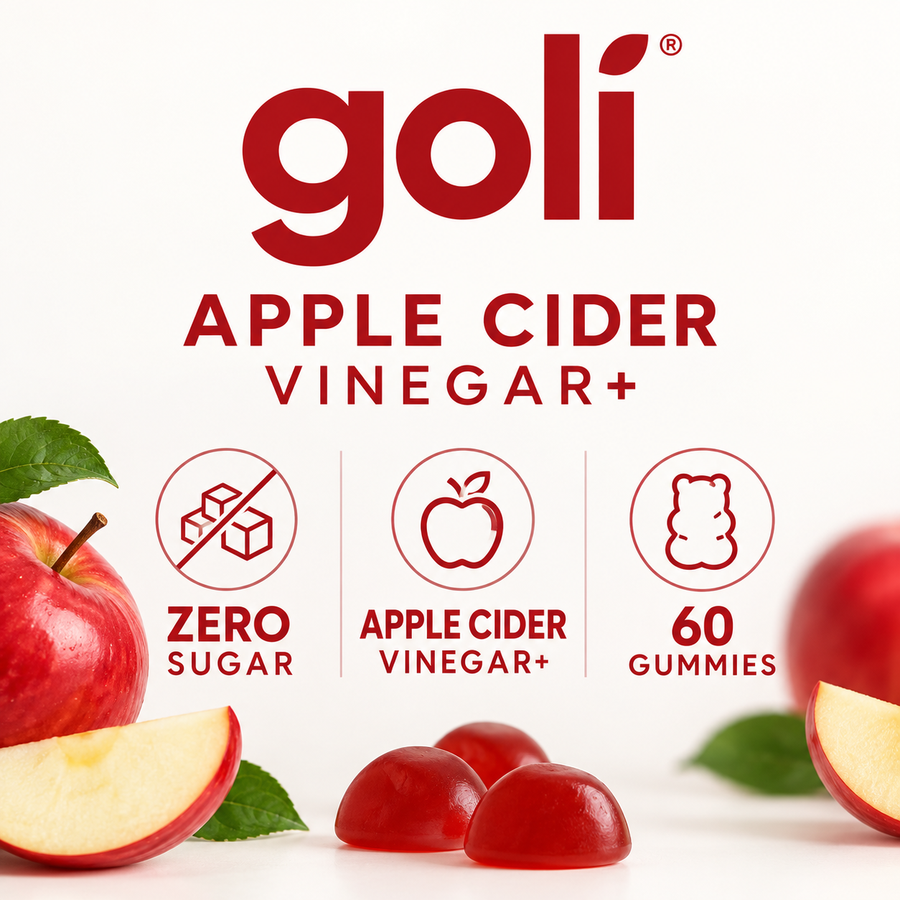 Goli Apple Cider Vinegar+ Gummies product facts
