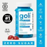 Goli Zero Sugar Ashwagandha+ Gummies, 60 gummies