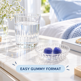 Ashwagandha gummy routine illustration