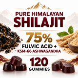 ROOT LABS Pure Himalayan Shilajit Gummies – 120 Gummies factual product details