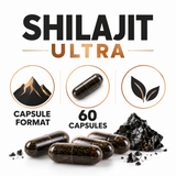 FLYEWA Shilajit Ultra Optimal Potency – 60 Capsules factual product details