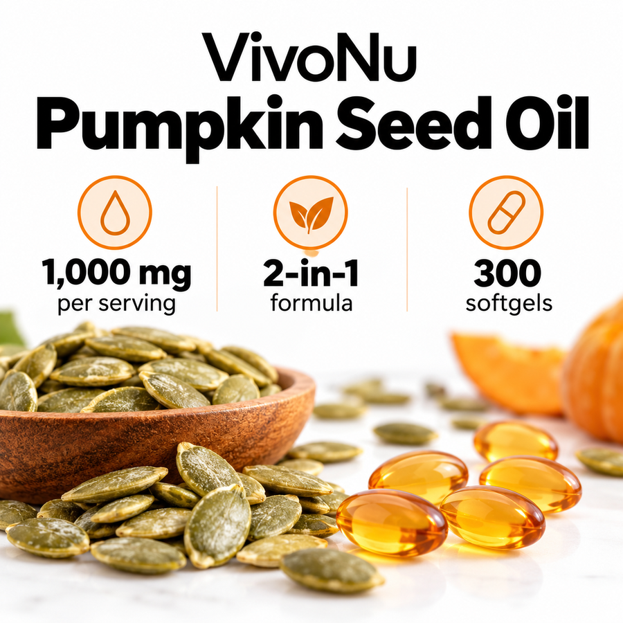VivoNu Pumpkin Seed Oil product facts