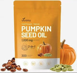 VivoNu Pumpkin Seed Oil with Saw Palmetto 300 softgels